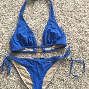 Fendi blue swimsuit